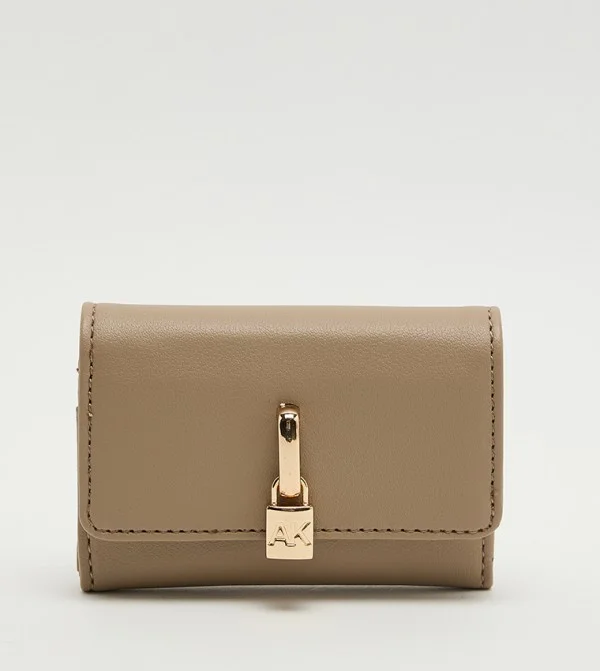 Anne Klein Logo Detail Flap Wallet
